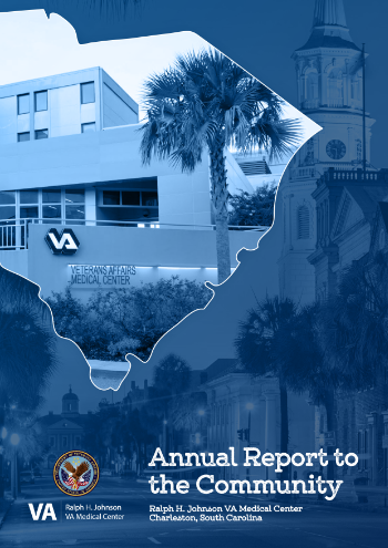 Cover image of the Fiscal Year 2015 Annual Report for the Ralph H. Johnson VAMC